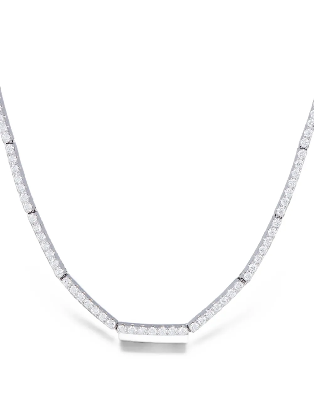 Sidney Garber diamond necklace - Silber