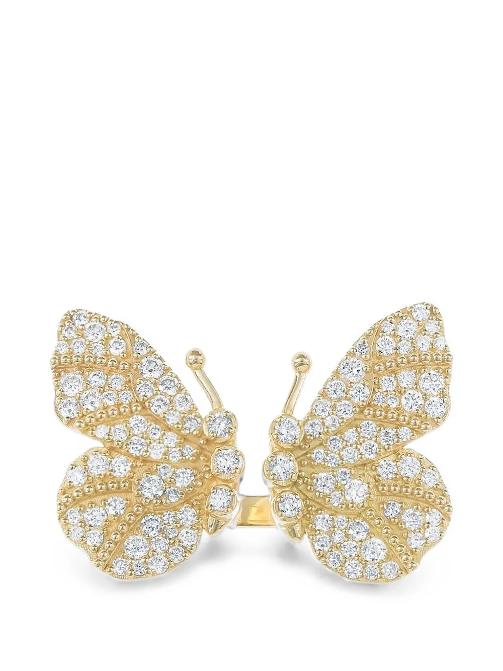Tanya Farah Butterfly diamond ring - Gold