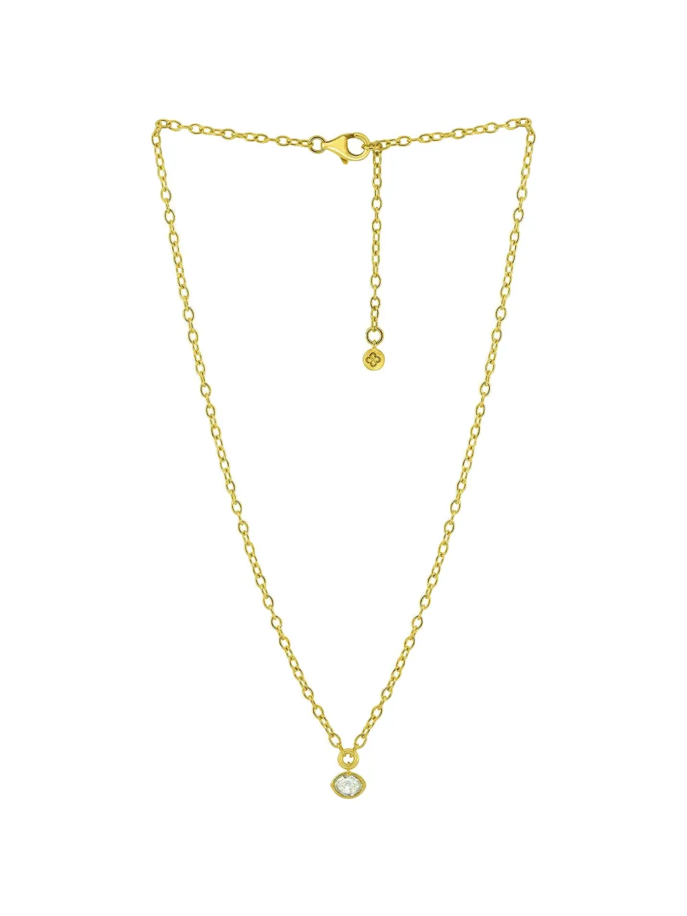 Sutra diamond pendant necklace - Oro