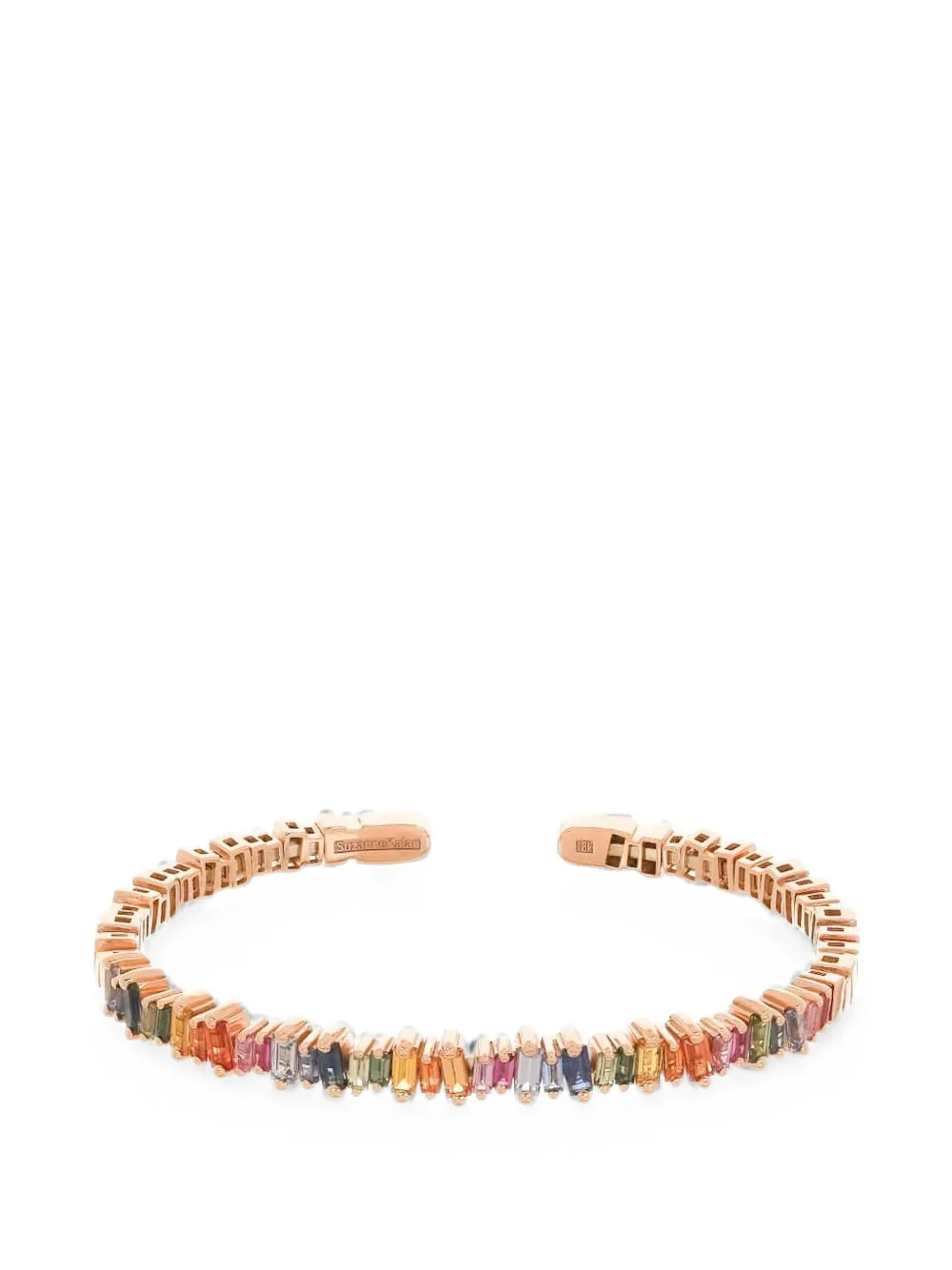 Suzanne Kalan Bold Rainbow sapphire bangle - Rosa