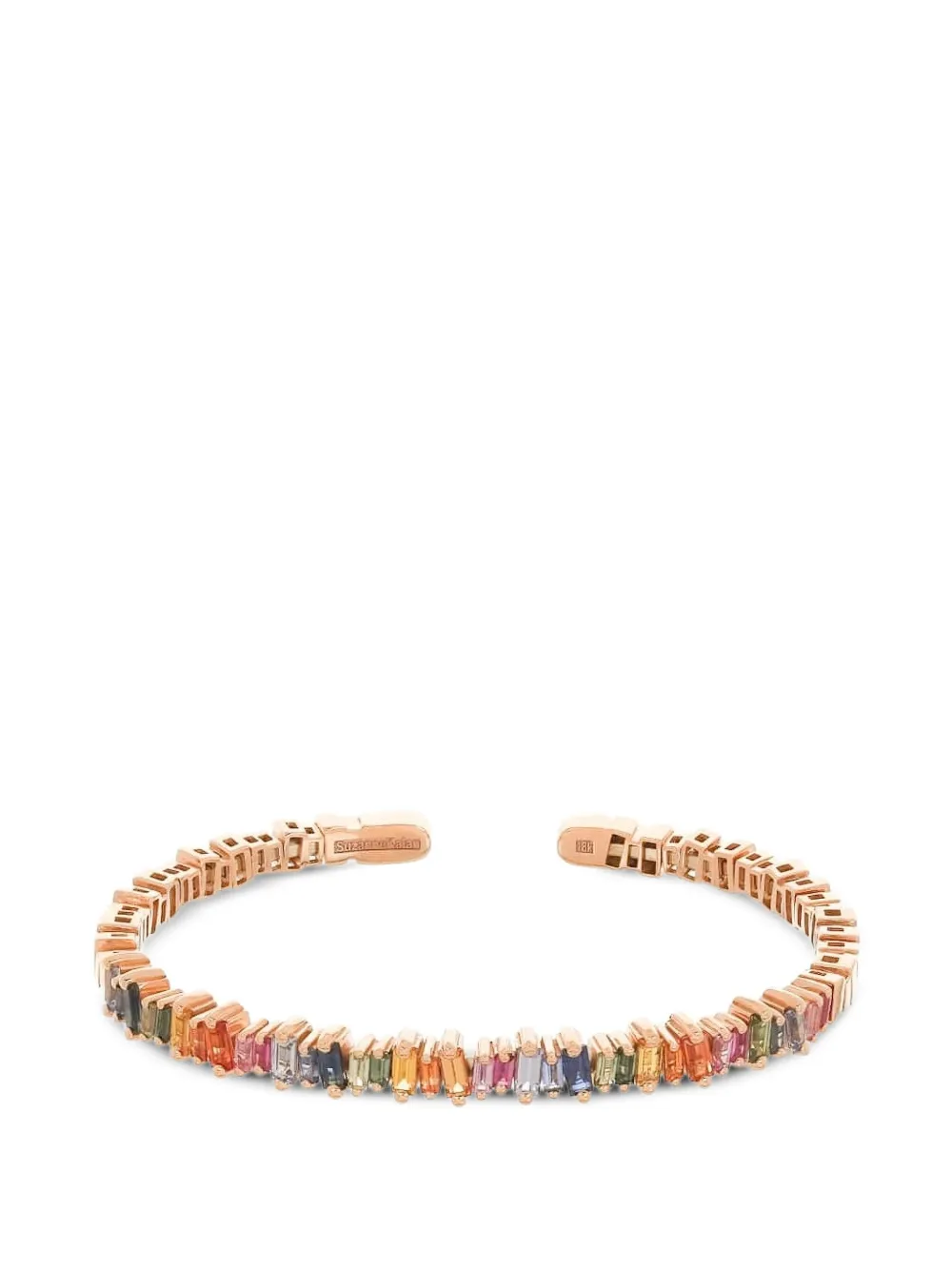 Suzanne Kalan Bold Rainbow sapphire bangle · M