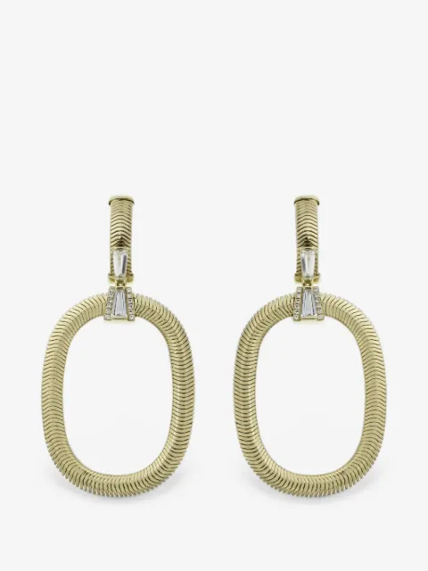 Nikos Koulis Feelings diamond drop earrings