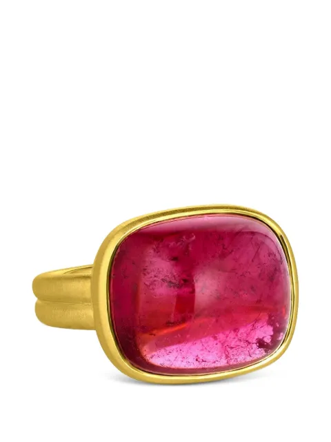 Leigh Maxwell pink tourmaline and diamond ring
