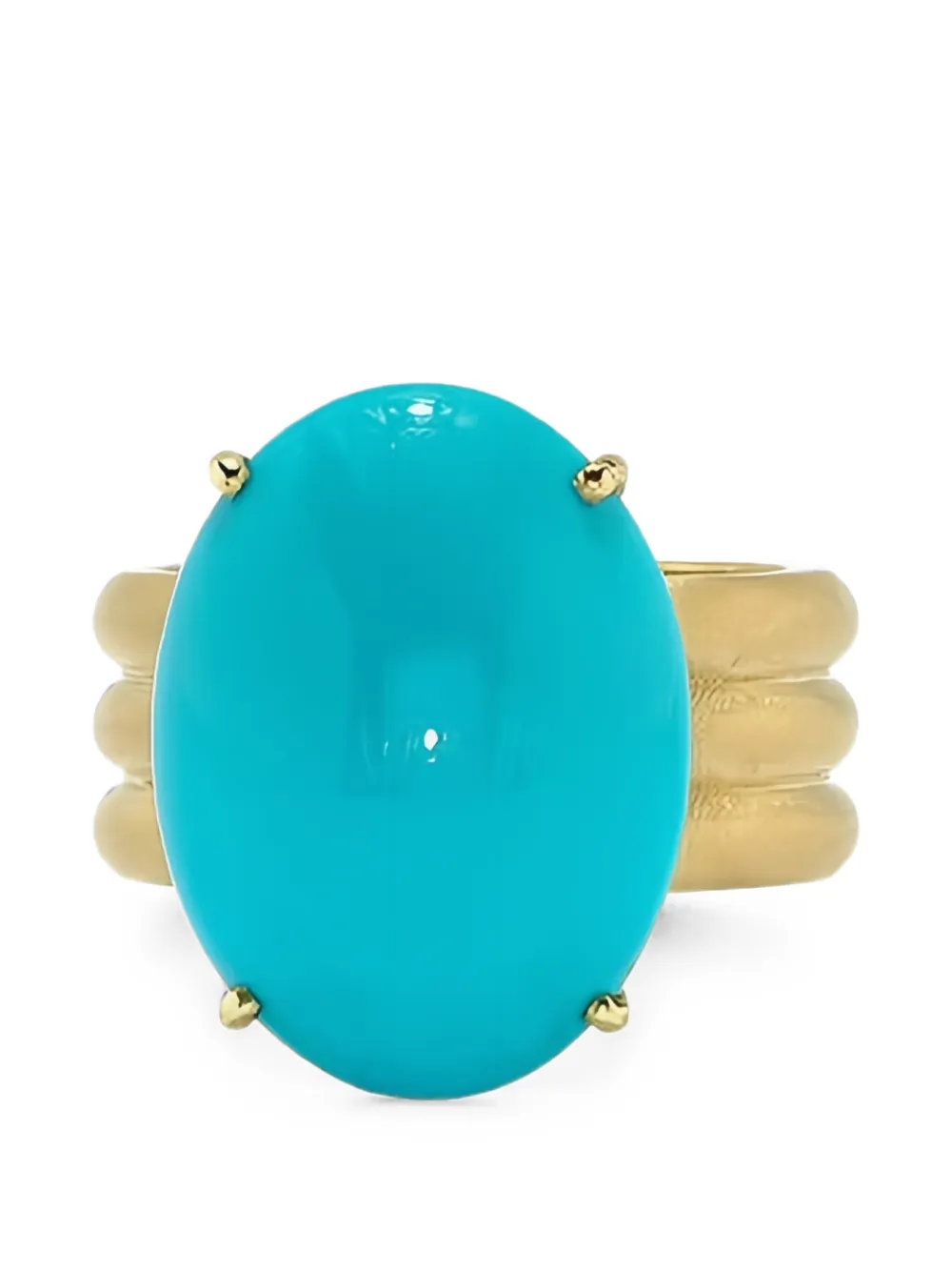 Irene Neuwirth Heroic turquoise ring - Gold