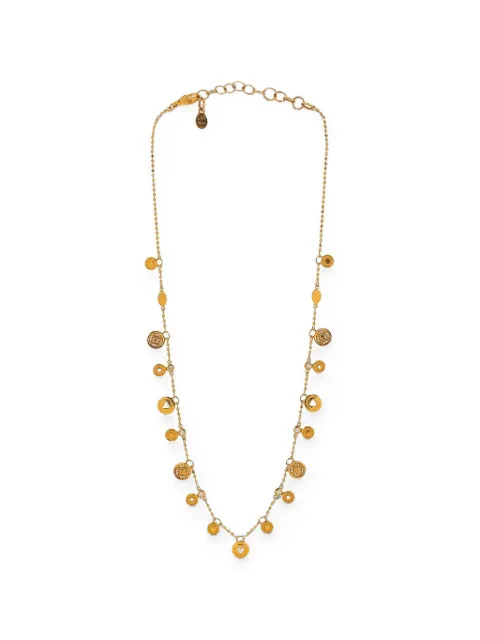 BUDDHA MAMA diamond coin necklace