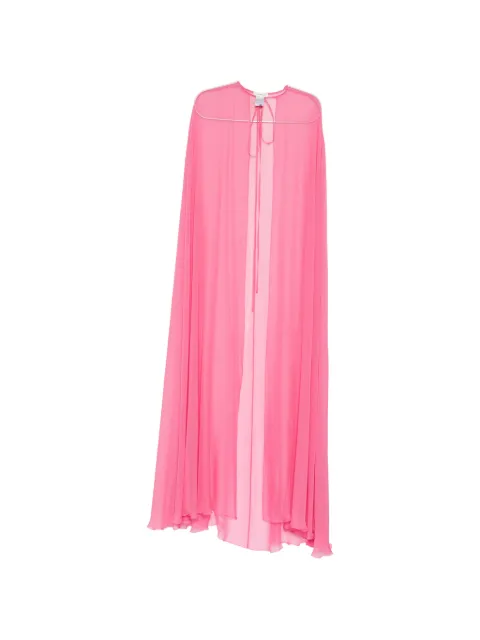 Zuhair Murad silk chiffon cape