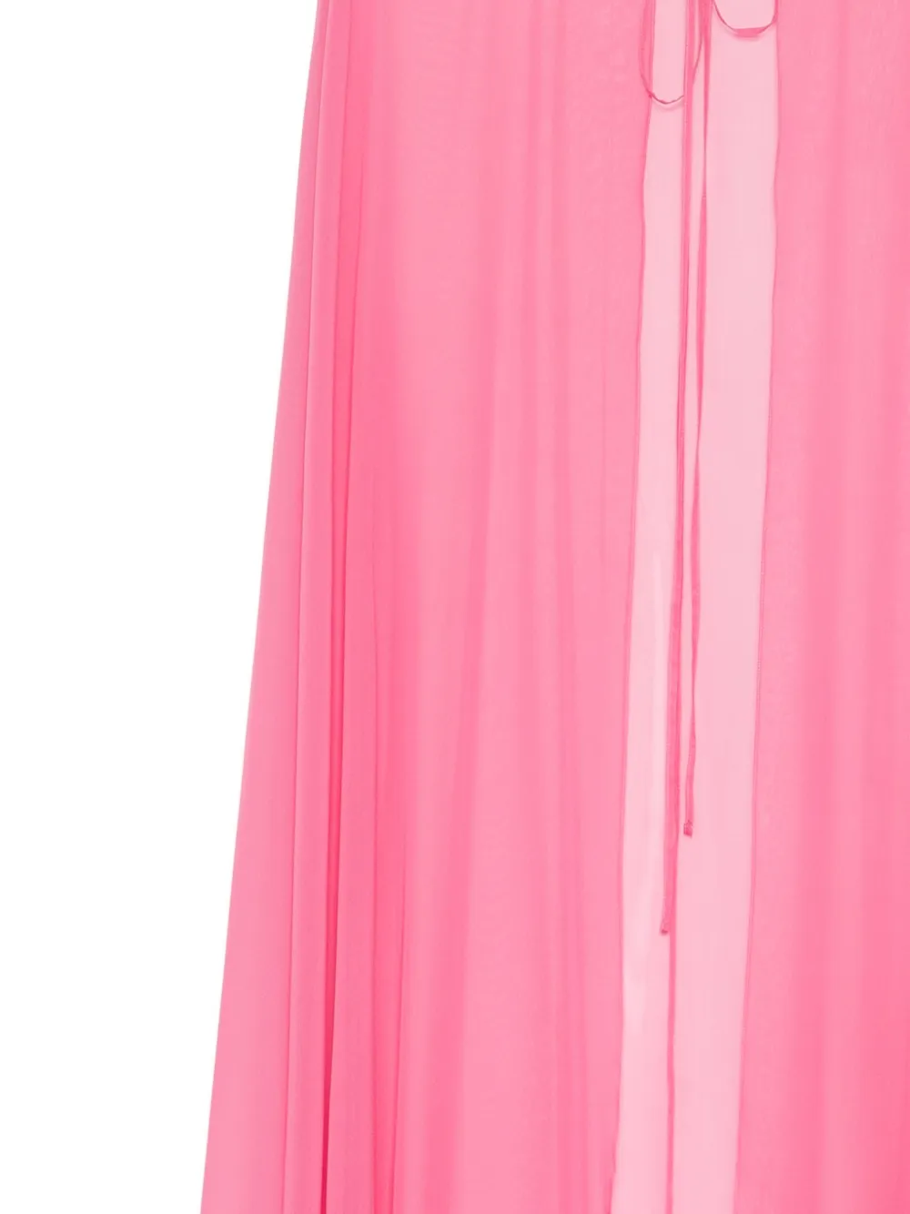Zuhair Murad Zijden chiffon cape Roze