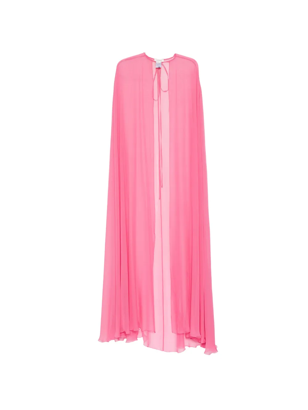 Zuhair Murad Zijden chiffon cape Roze