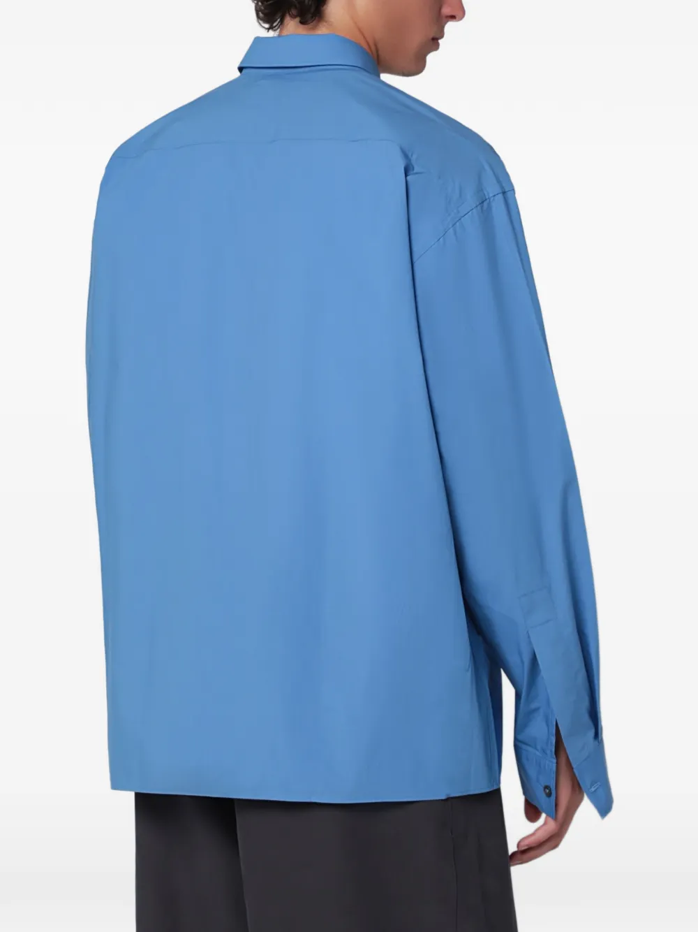 Studio Nicholson Katoenen overhemd Blauw
