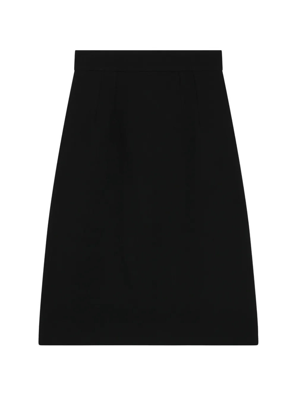 Dolce & Gabbana A-line Midi Skirt In Black