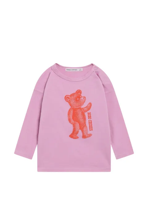 Bobo Choses Softpaw Monster long-sleeve T-shirt