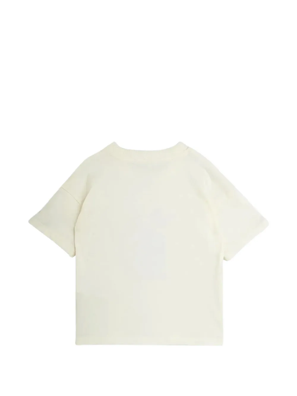 Mini Rodini skunk-print T-shirt Wit