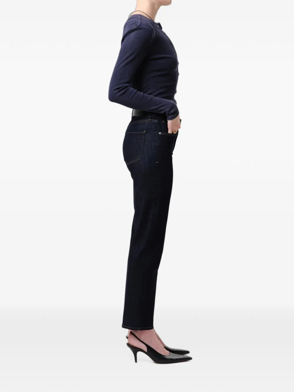 Citizens of Humanity Caia straight jeans Blauw