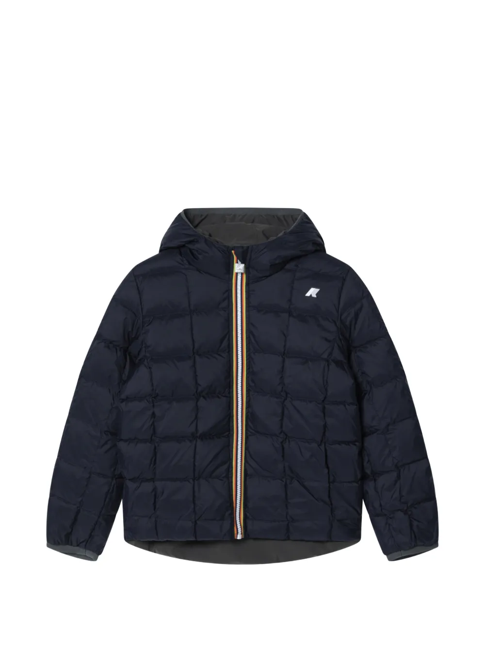 K Way Kids Jack St Thermo omkeerbaar gewatteerd jack Grijs
