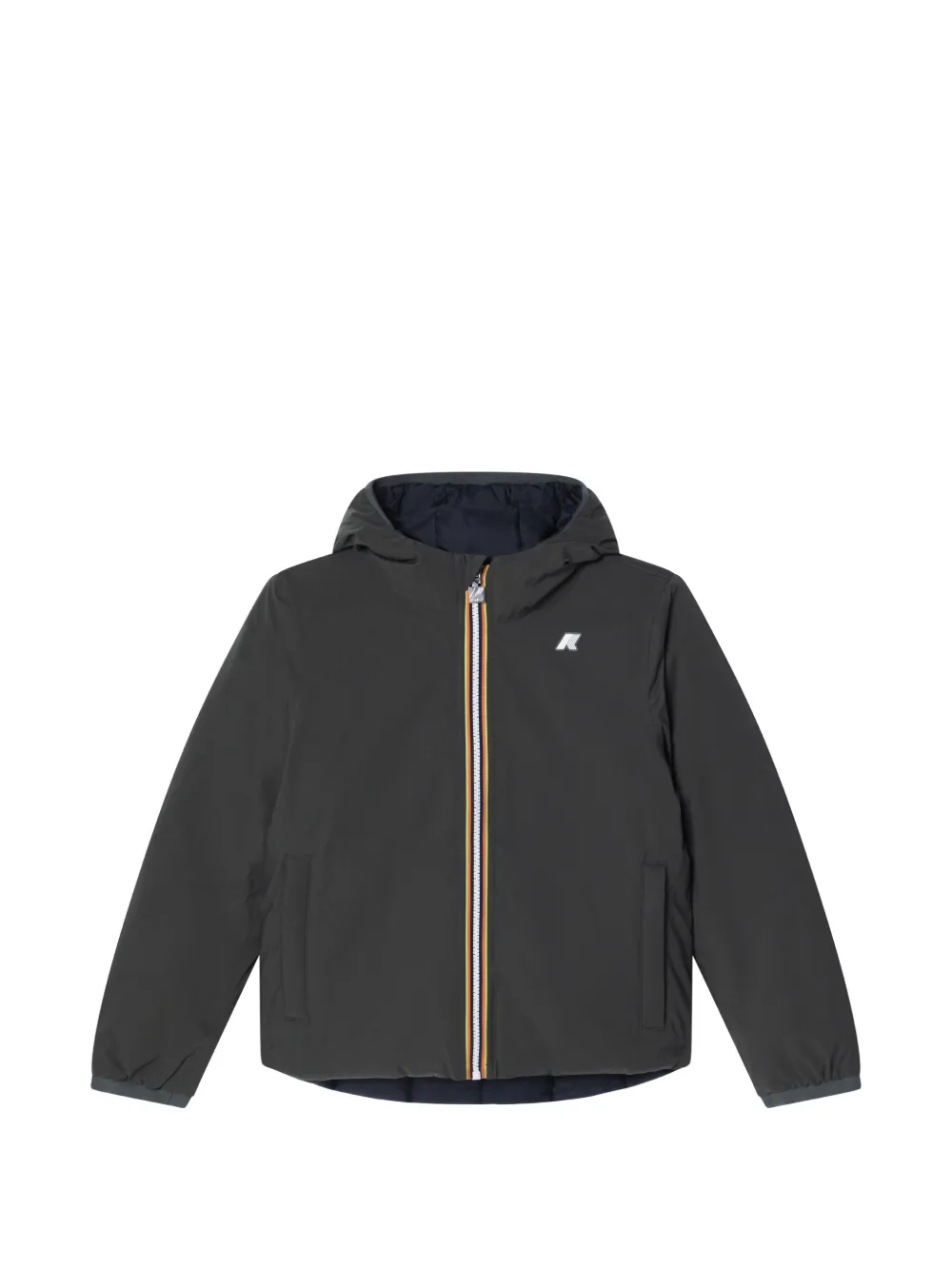 K Way Kids Jack St Thermo omkeerbaar gewatteerd jack Grijs