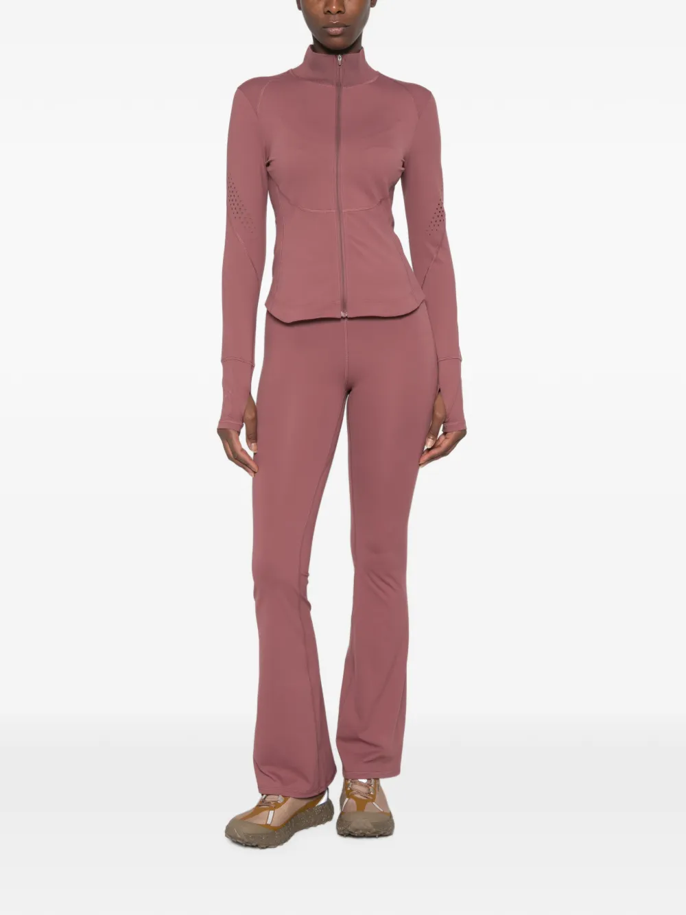 adidas by Stella McCartney Flared legging Paars