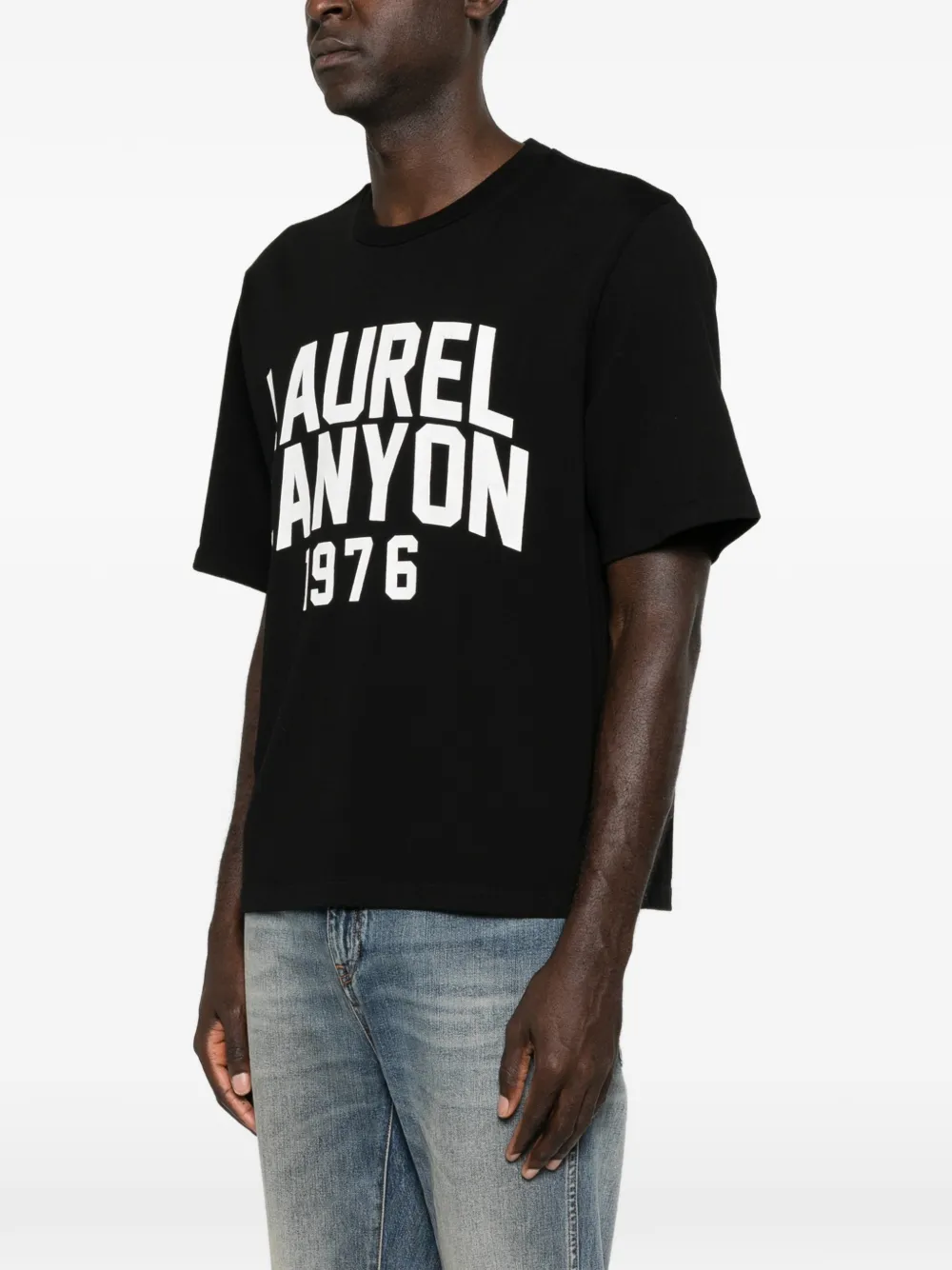 AMIRI T-shirt met logoprint Zwart