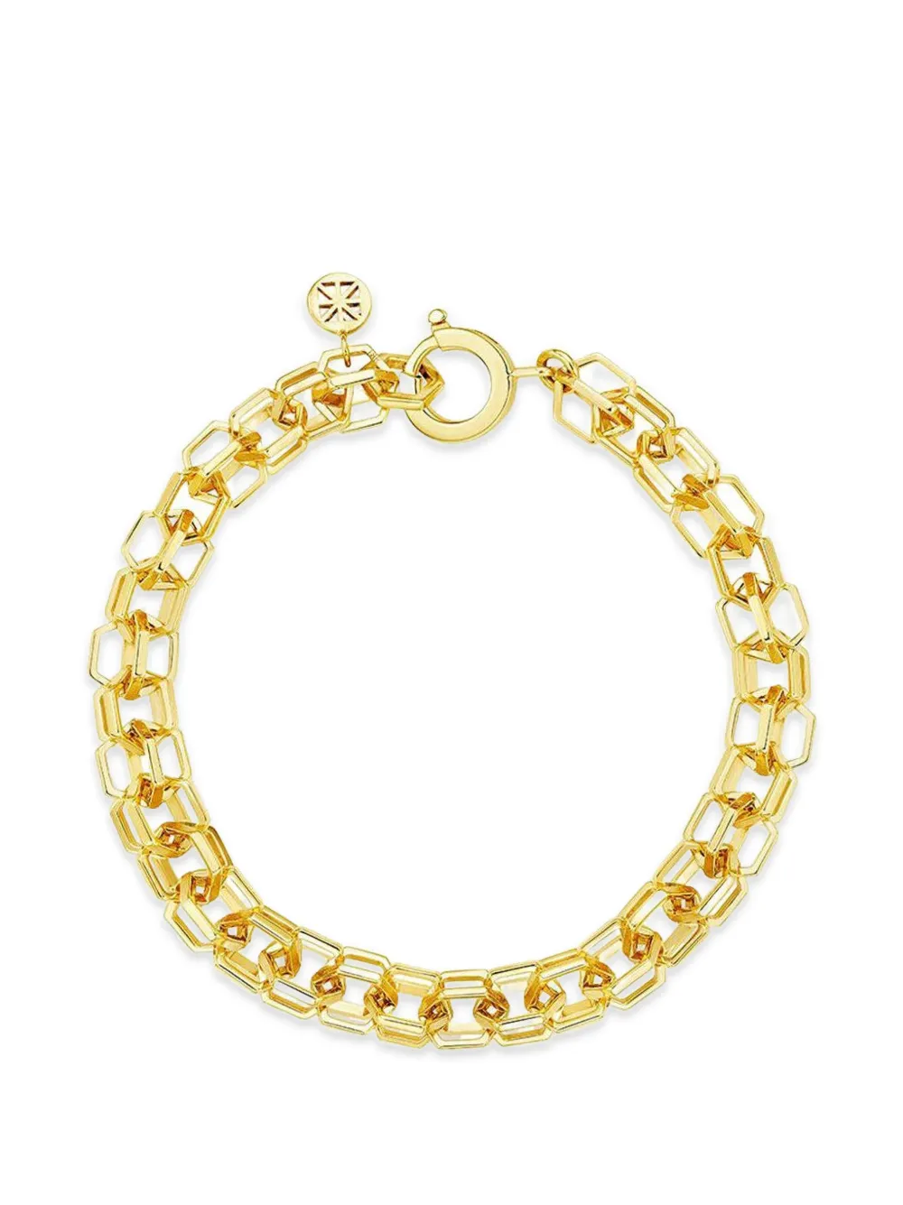 Cadar B Home narrow link bracelet - Oro