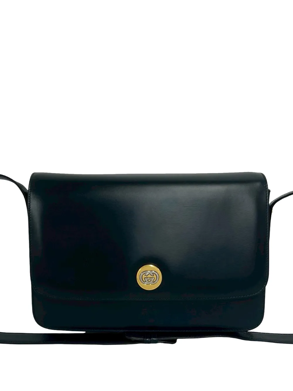 Gucci Pre-Owned 2000-2015 Calfskin crossbody bag - Blu