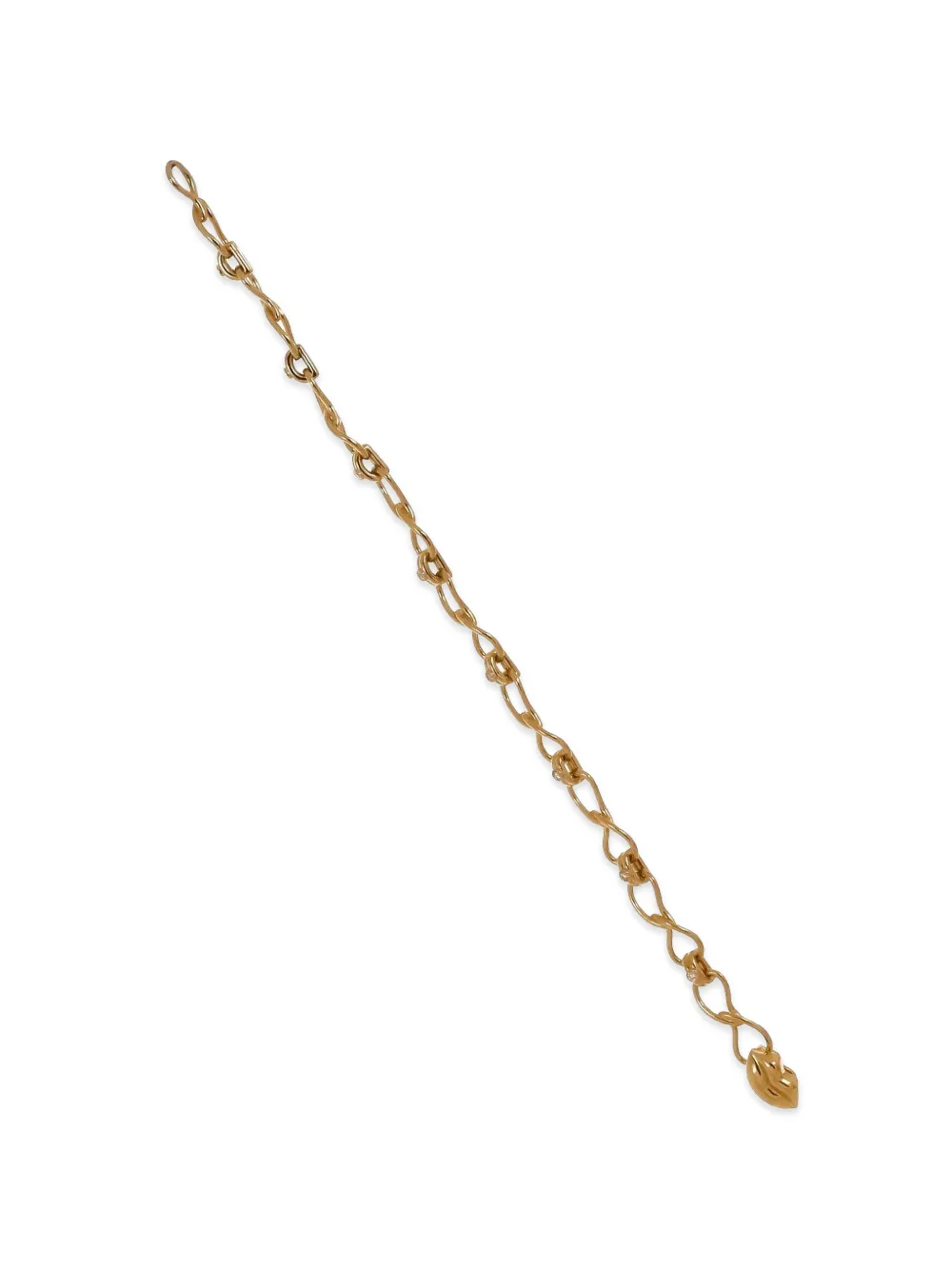 EDINA KISS Bracciale Double Paisley grande - Oro