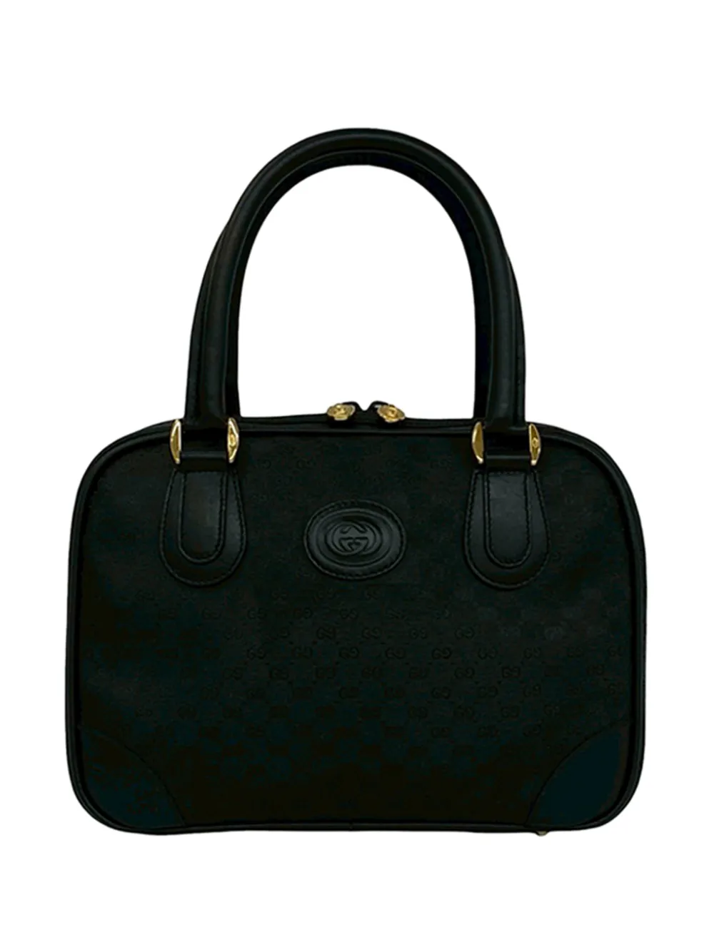 Gucci Pre-Owned 2000-2015 Microguccissima Canvas handbag - Nero