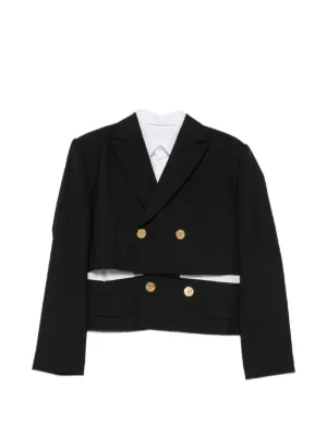 sacai ウィメンズ クロップドジャケット通販 - FARFETCH