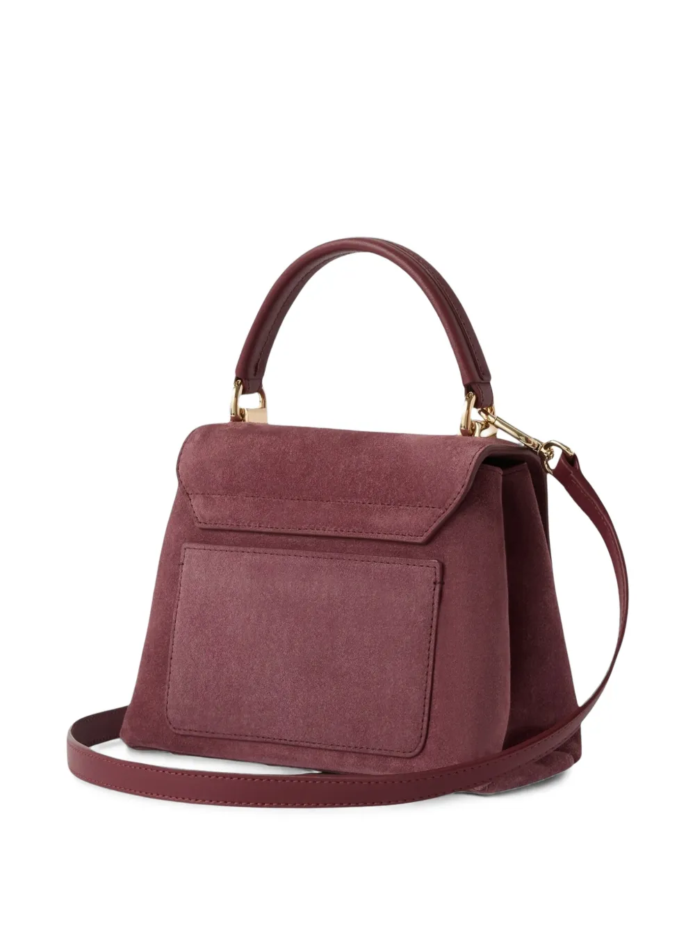 Furla 1927 mini-shopper met handvat Rood