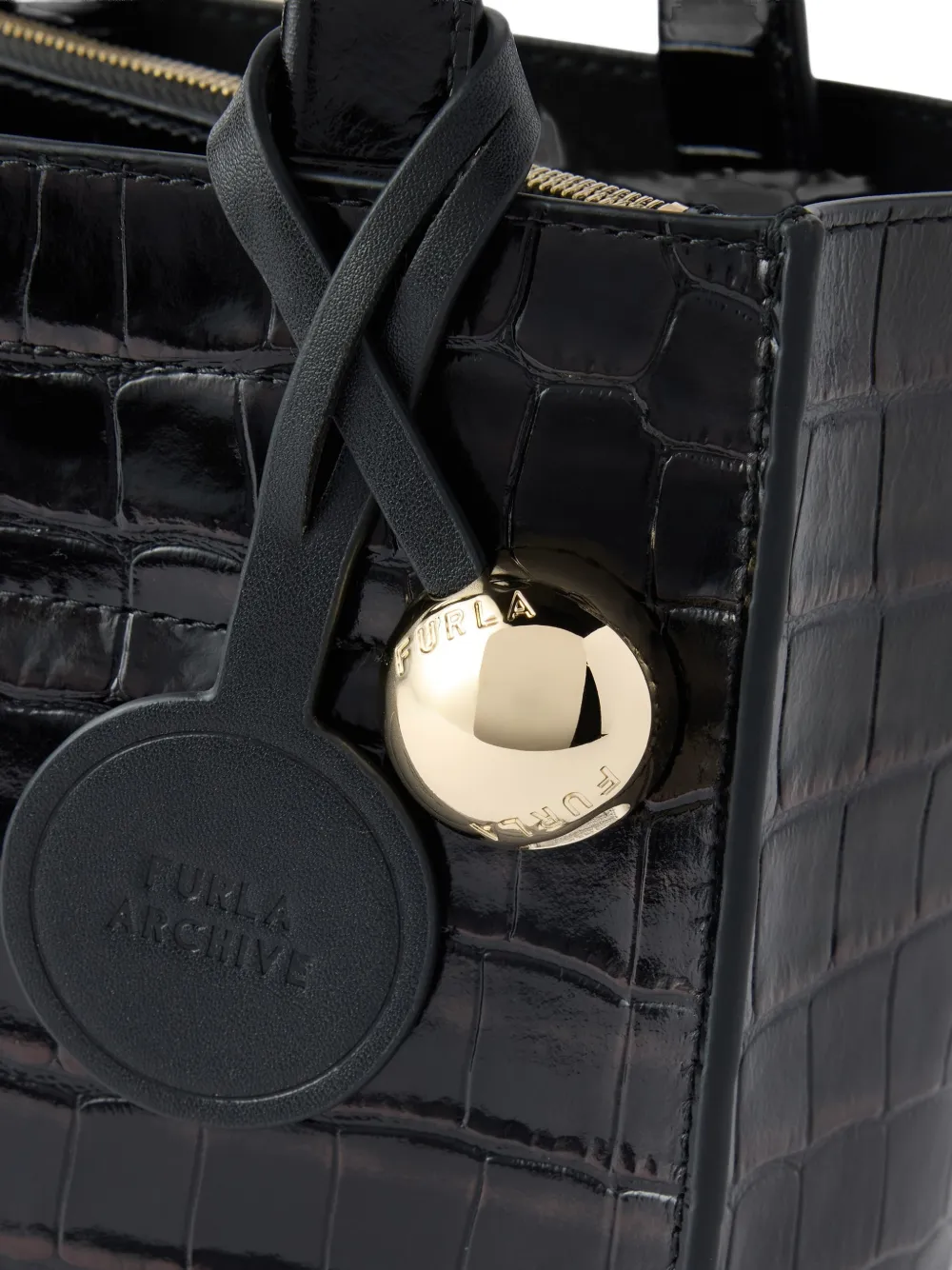 Furla Divide It mini-shopper Zwart
