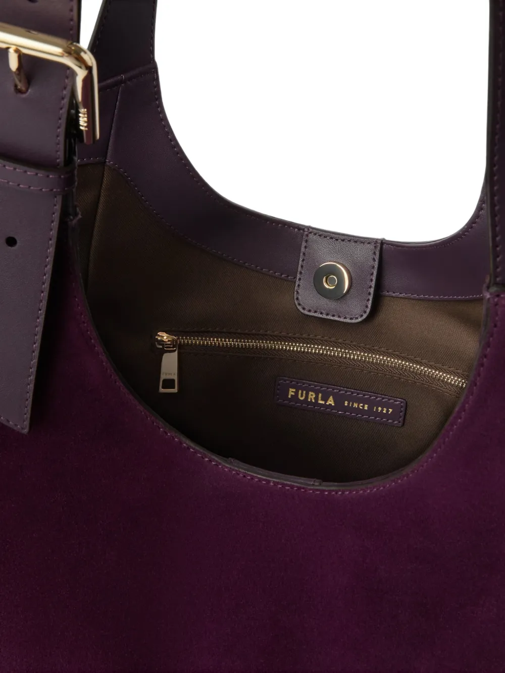 Furla Grote Dora shopper Paars