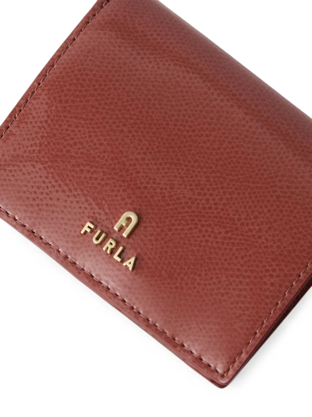 Furla Camelia compacte portemonnee Bruin