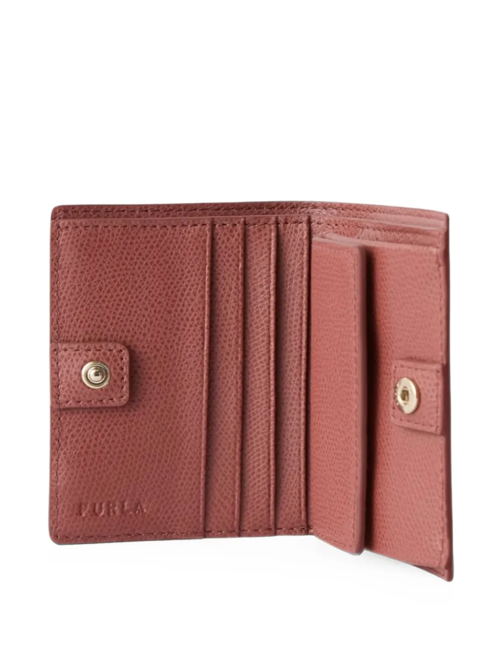 Furla Camelia compacte portemonnee Bruin