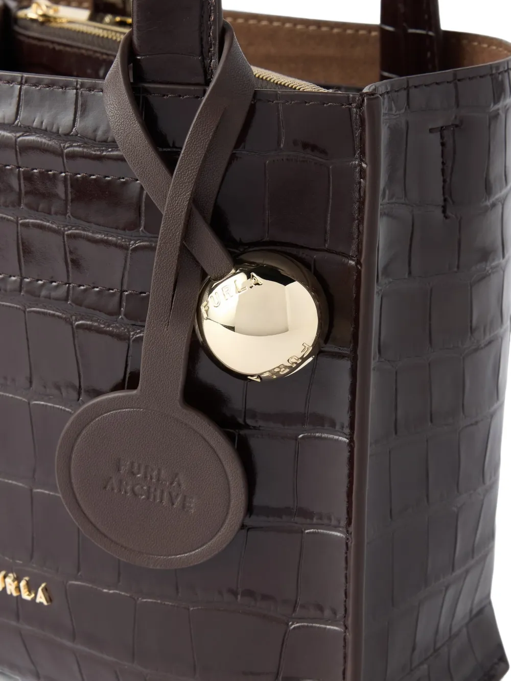 Furla Divide It mini-shopper Bruin
