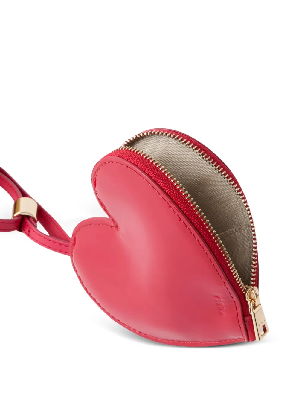 Furla Hartvormige portemonnee Rood