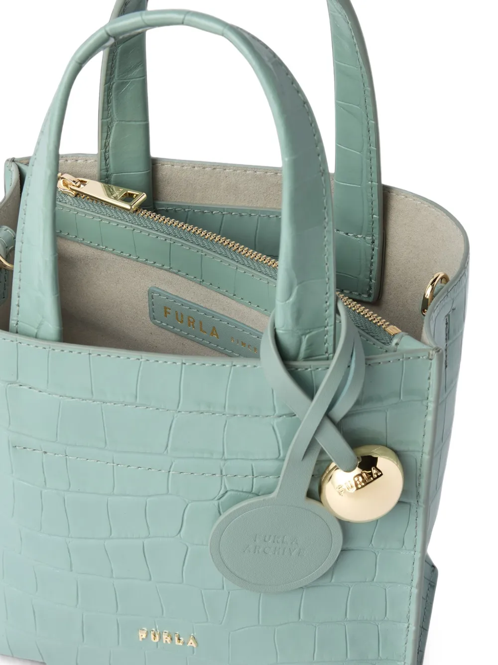 Furla Divide It mini-shopper Blauw