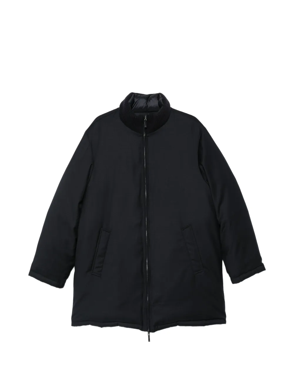 Emporio Armani Piumino reversibile con cappuccio - Blu