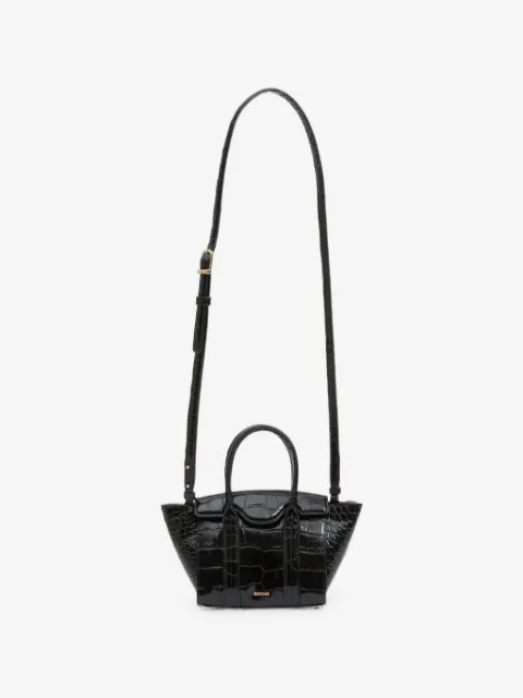 SIMKHAI  Mini Nicola croc-effect leather tote bag