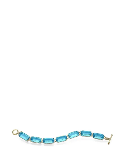 Goshwara Gossip topaz and diamond bracelet