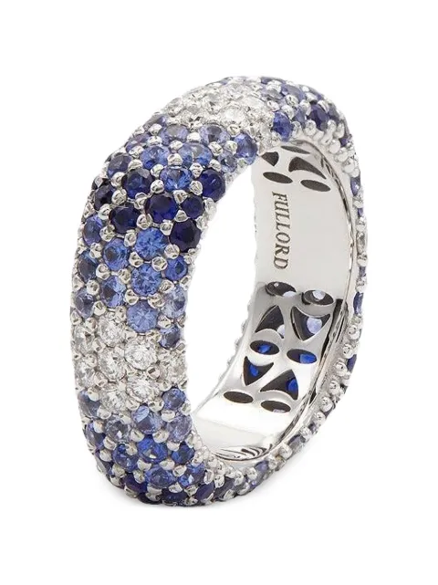 FULLORD Ghost sapphire and diamond ring