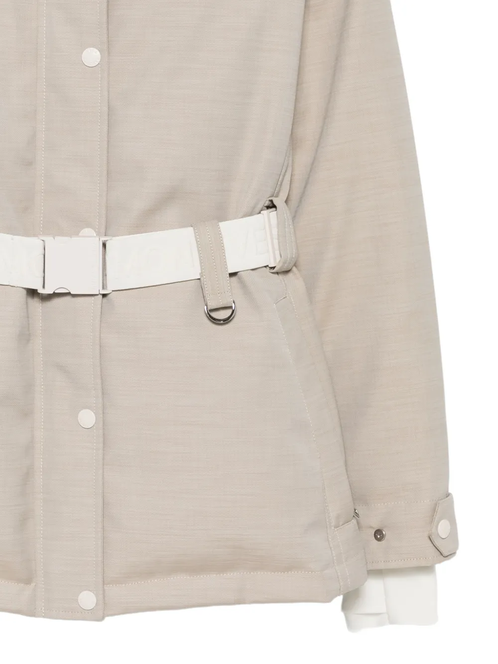 Yves Salomon Jas met capuchon Beige