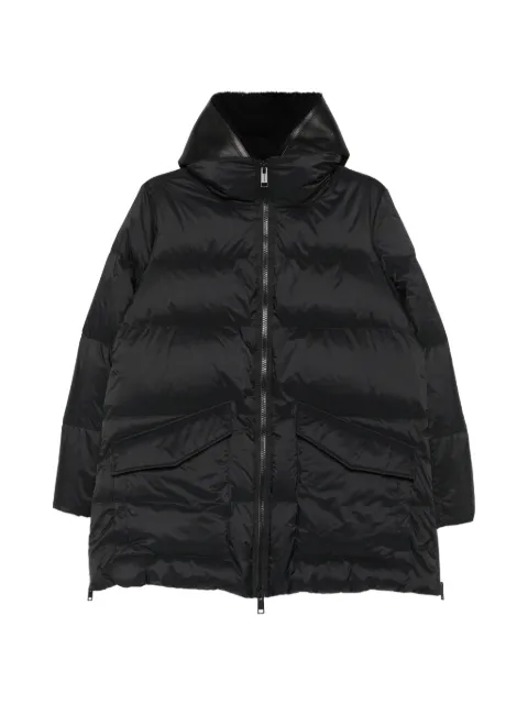 Yves Salomon quilted hooded coat