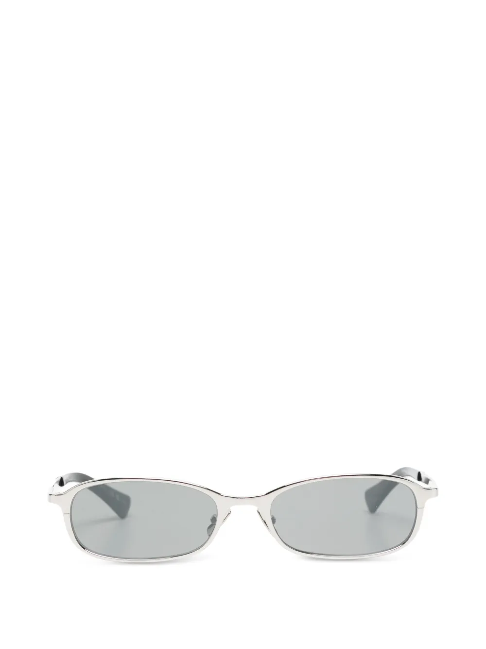Saint Laurent Eyewear Occhiali da sole ovali - Argento