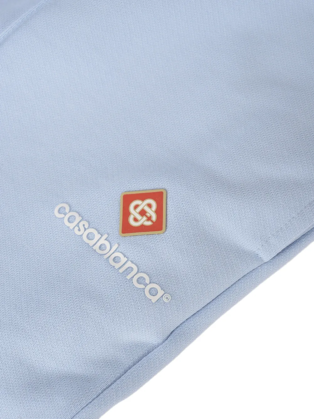 Casablanca logo-patch track pants Blauw