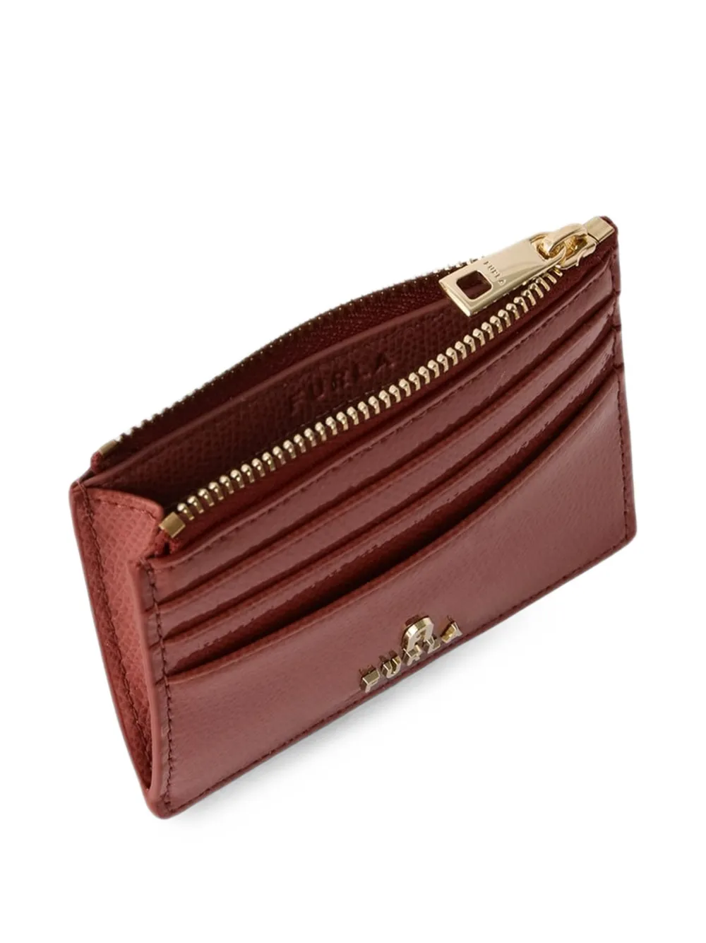 Furla Camelia pasjeshouder Bruin