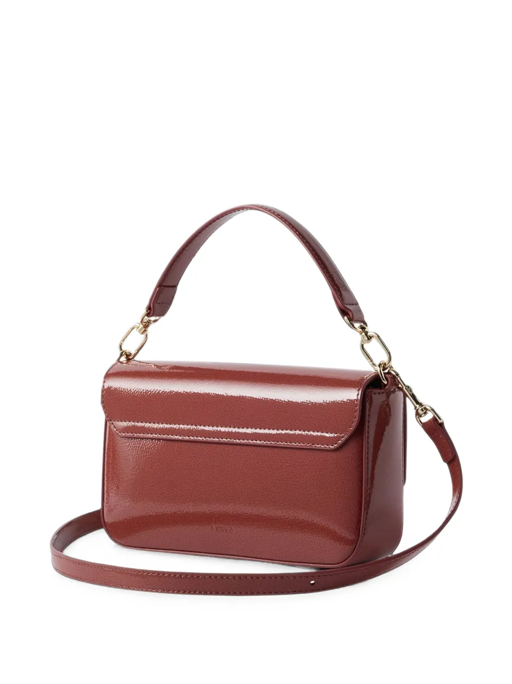 Furla Iride mini-schoudertas Rood