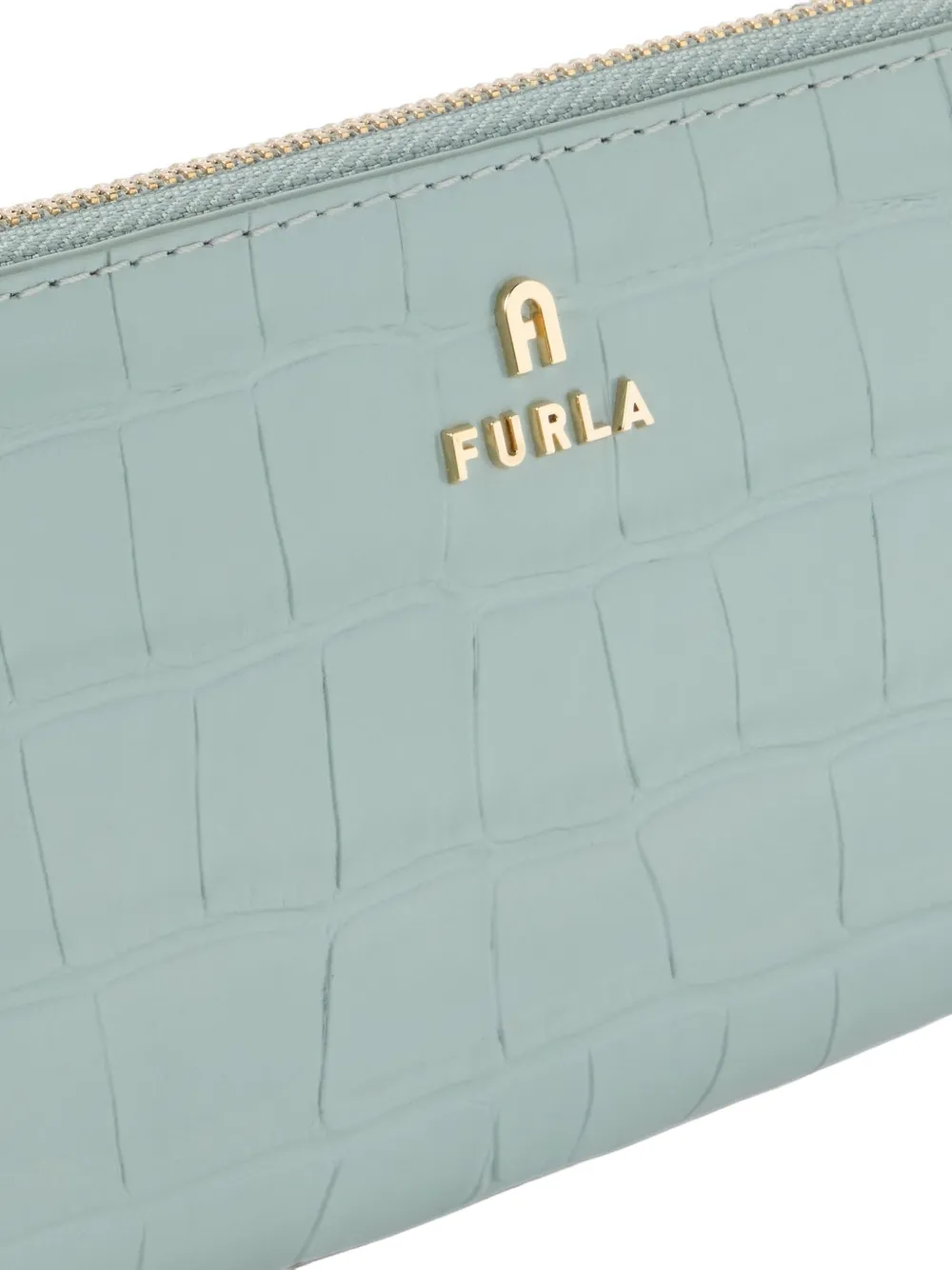 Furla Grote Camelia tas met rits Blauw