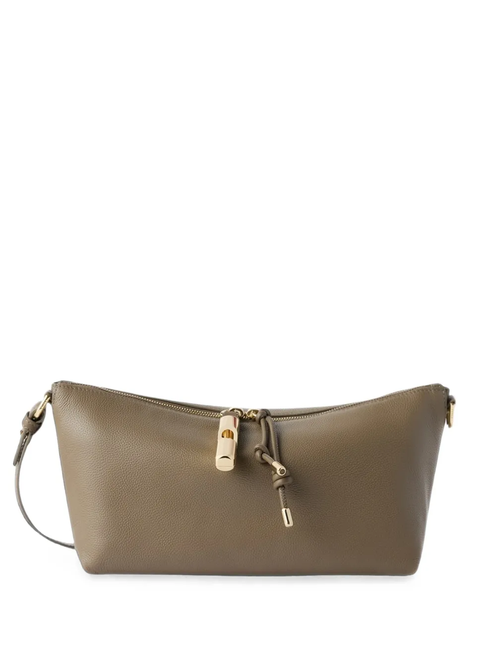 Furla Debby leather shoulder bag - Marrone