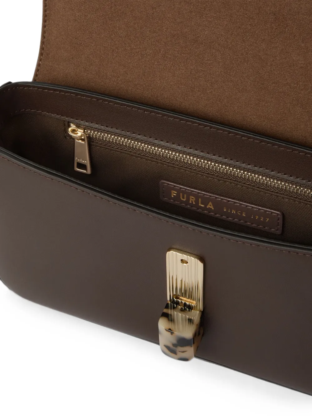 Furla Kleine Iride crossbodytas Bruin