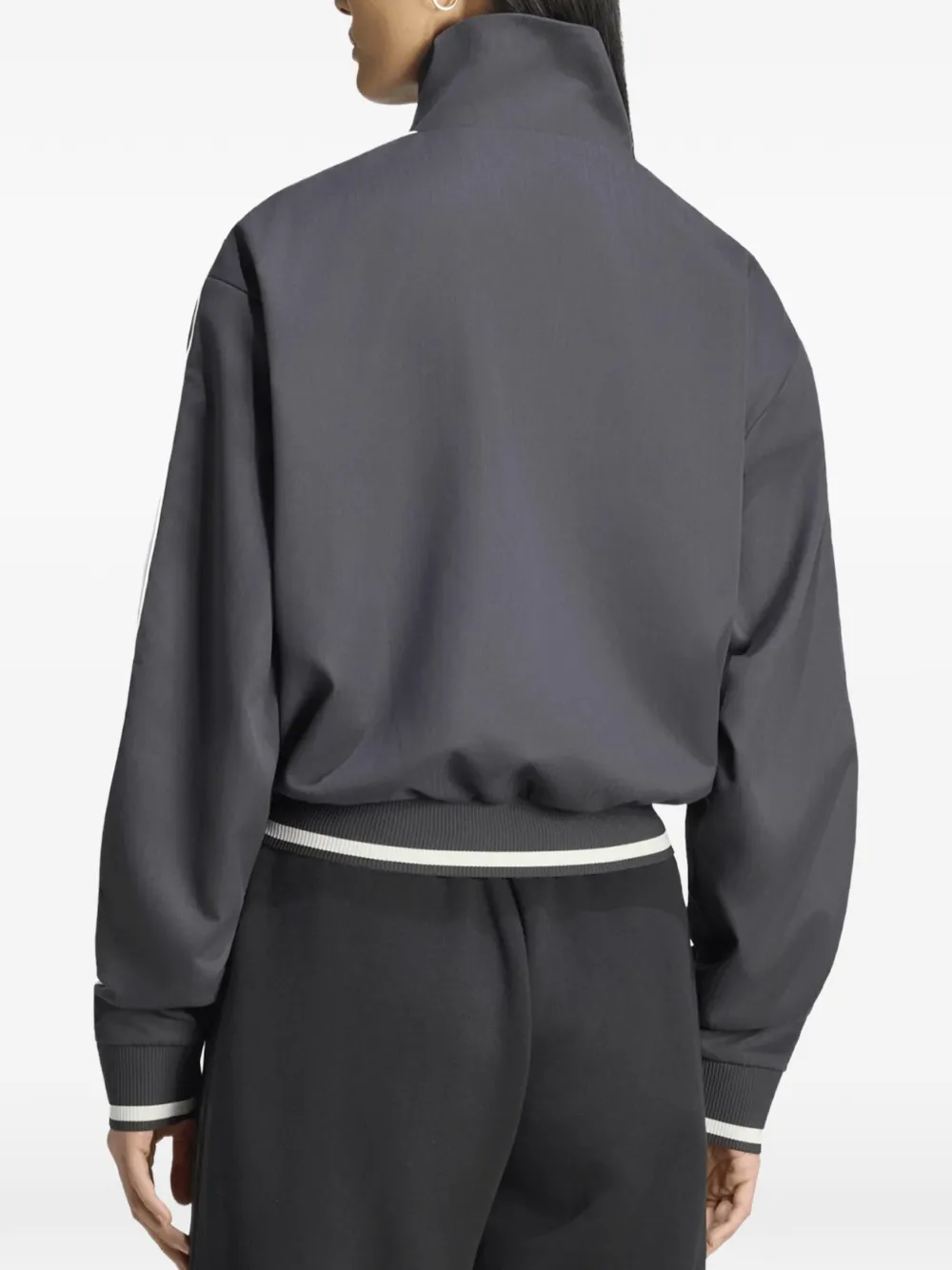 adidas Firebird ruimvallend trainingspak met ritssluiting voor een ontspannen veelzijdige stijl Zwart