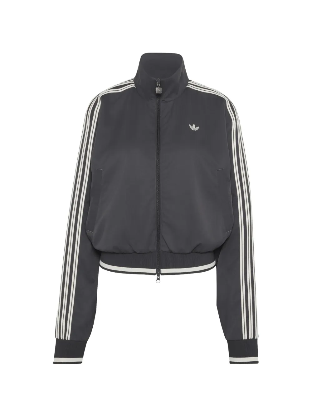 adidas Firebird track top loose fit tracksuit with zip closure for relaxed, versatile style - Schwarz