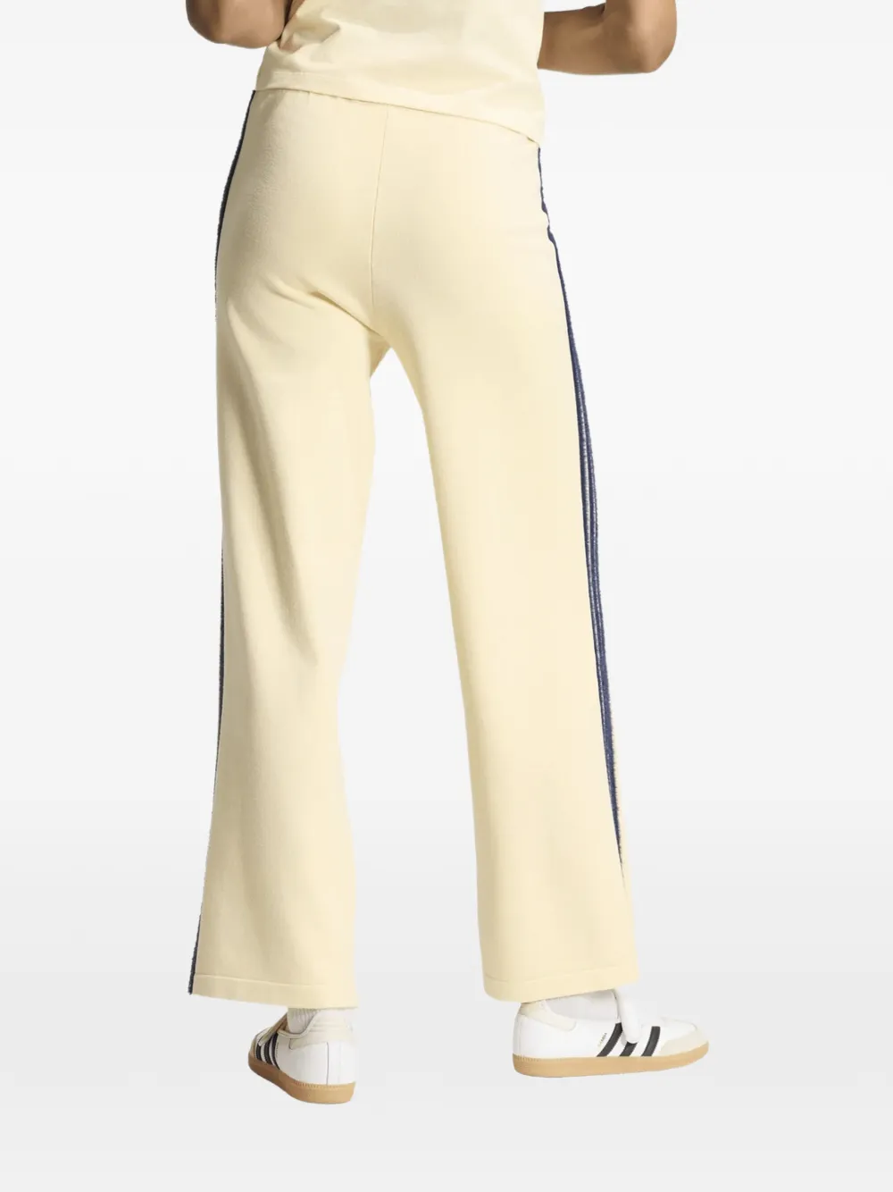 adidas knit firebird track pants Geel